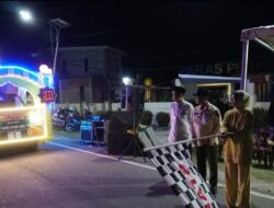 Bupati Laura, Lepas Pawai Takbir Keliling 1 Syawal 1445 H