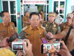 Wabup H. Hanafiah Dan Sekda Nunukan, Sidak di Hari Pertama Masuk Kerja