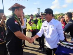 Wabup H. Hanafiah, Menyambut Kedatangan Dirjen Imigrasi