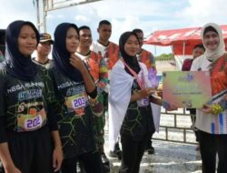 Pemenang Lomba Lari Marathon 10 KM Tingkat Pelajar di Sebatik, Saudara Kembar