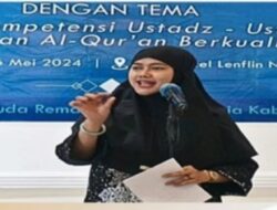 Pelantikan Pengurus DPD BKPRMI, Disertai dengan Pelatihan Ustadz – Ustadzah