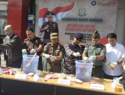 Kejaksaan Negeri Nunukan Musnahkan Barang Bukti Tindak Pidana Umum, yang Telah Memiliki Kekuatan Hukum Tetap