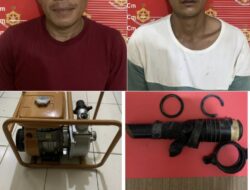 Pelaku Pencurian Mesin Alkon, Ditangkap Polisi