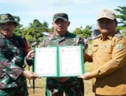 Wabup H. Hanafiah, Hadiri Upacara Penutupan TMMD ke- 120 Tahun 