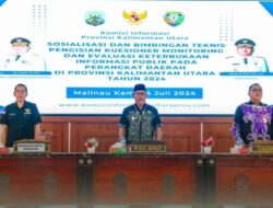 Wabup Buka Sosialisasi dan Bimtek Pengisian Kuesioner Monitoring dan Evaluasi Keterbukaan Informasi Publik
