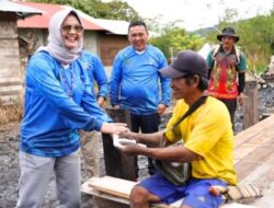 Tinjau Korban Kebakaran di Krayan, Bupati Laura Pesan Untuk Lebih Waspada Saat Tinggalkan Rumah