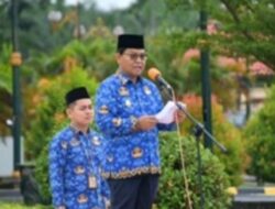 Pimpin Apel Korpri Gabungan Unit OPD, Wabup Hanafiah Sampaikan 3 poin Penting