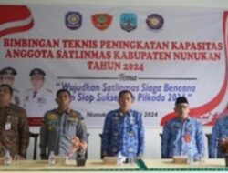 Sekda Nunukan Buka Kegiatan Bimtek Peningkatan Kapasitas Anggota Satlinmas Tahun 2024