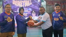 Rangkaian HUT Ke- 25,  Turnamen Basket Tingkat Pelajar Dibuka Oleh Bupati Nunukan