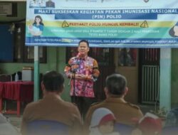 Sekda Resmikan Peluncuran Pekan Imunisasi Nasional Polio 2024