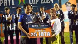 Turnamen Sepak Bola Bupati Cup Tahun 2024 Resmi Ditutup