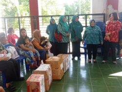 TP PKK Nunukan Salurkan Bantuan Kepada Pekerja Migran Indonesia