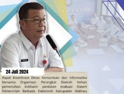 Gelar Rakor SPBE, Kadis Kominfo : Ini Wajib dan Menjadi Tanggung Jawab Bersama