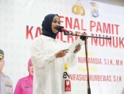 Acara Kenal Pamit Kapolres Nunukan,  Bupati Harapkan Sama- Sama Menjaga Situasi Kamtibmas