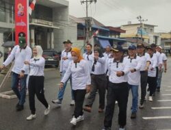 Bupati dan Forkopimda, “Ikut” Gerak Jalan Indah
