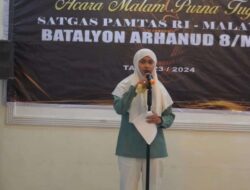 Bupati Laura Hadiri Malam Purna Tugas Satgas Pamtas RI – Malaysia