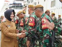 Selesai Melaksanakan Tugas Pengamanan Perbatasan RI – Malaysia, Terima Kasih dan Selamat Jalan untuk Batalyon Arhanud 8/MBC