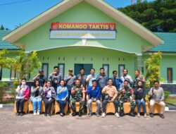 “Perkuat Kolaborasi, Dansatgas Letkol Arm Gde Adhy Surya Mahendra Ajak Media Nunukan Sinergi Lewat Coffee Morning”