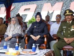 Bupati Laura Hadiri Upacara Peringatan HUT Ke 79 TNI Angkatan Laut