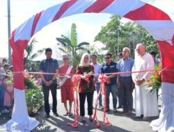 Bupati Nunukan Resmikan Pengaspalan Jalan Menuju Gereja Santo Gabriel