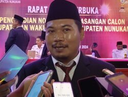 KPU Gelar Rapat Pleno Terbuka, Pengundian Nomor Urut Paslon Bupati dan Wakil Bupati