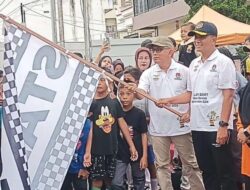 KPU Nunukan Gelar Jalan Sehat Dalam Rangka Menuju Pilkada Serentak