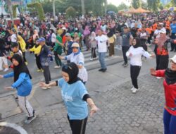 Senam Bersama dan Kuliner Gratis, Tutup Rangkaian HUT Kabupaten Nunukan Ke-25