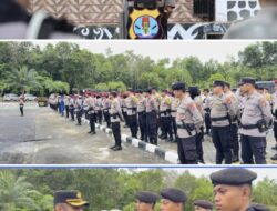 Jelang Pelantikan Presiden RI, Polres Nunukan Laksanakan Apel Siaga