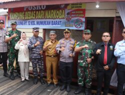 TNI-Polri Bersama Masyarakat Siap Berantas Narkotika di Nunukan