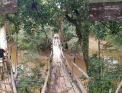 Jembatan Gantung Wakyagung Krayan Timur Nunukan, Akses Tunggal Yang Terancam Runtuh