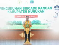Brigade Pangan Tahun 2025 Dikukuhkan