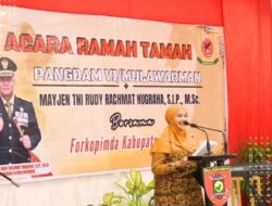 Bupati Laura Ramah Tamah Dengan Pangdam VI Mulawarman