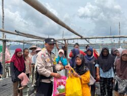 Polres Nunukan Laksanakan Bakti Sosial Polri Presisi Bersama Mahasiswa, Aliansi BEM dan OKP dalam Rangka Menyambut Bulan Suci Ramadhan