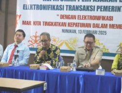 Pemkab Nunukan Selenggarakan Sosialisasi Elektronifikasi Transaksi Pemerintah Daerah (EPTD)