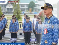 Pimpin Apel Gabungan Korpri, Asisten II : Tingkatkan Semangat Kerja ASN
