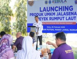 UMKM Jalasenastri Lanal Nunukan Launching Produk Peyek Rumput Laut