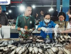 Menjelang Ramadhan, DKPPKB Malinau Periksa Keamanan Pangan di Pasar Induk