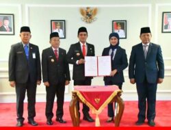 Pemkab Nunukan Serah Terima Memori Jabatan Bupati dan Wakil Bupati