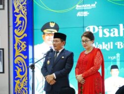 Momen Hangat, Wagub Ingkong Ala Hadiri Pisah Sambut Wabup Bulungan