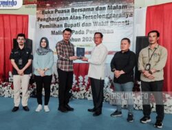 Asisten II Hadiri Malam Penghargaan Suksesnya Pilkada Serentak 2024