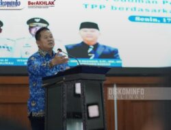 Sekda Buka Sosialisasi Pedoman Pelaksanaan Pemotongan TPP Berbasis Disiplin Kerja