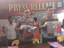 Polsek KSKP Nunukan Gelar Press Release Kasus Persetubuhan Anak Dibawah Umur