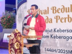 Bupati H. Irwan Sabri Menyambut Peserta Lomba Bedug Sahur di Alun- alun Nunukan