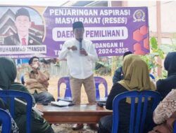 Serap Aspirasi Masyarakat, Mansur Bahas Soal Beasiswa Pendidikan