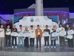 Semaraknya Festival Bedug Sahur Pemuda Perbatasan, Pemuda Binalawan Juara 1 Lomba