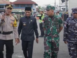 Bupati Nunukan Hadiri Apel Gelar Pasukan Operasi Kepolisian Terpusat Ketupat Kayan 2025