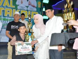 Bupati H. Irwan Sabri Menghadiri Acara Festival Bedug dan Takbir