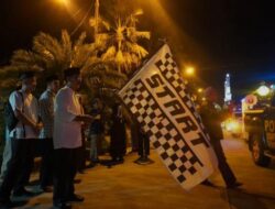 Sekda Nunukan Lepas Peserta Pawai Takbir Keliling Peringati Hari Raya Idul Fitri 1446 H