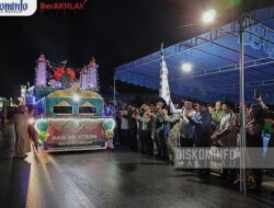 Bupati Lepas Peserta Pawai Takbir Idul Fitri 1446 H
