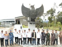Gubernur Zainal Dan Wagub Ingkong Bersama Forkopimda Tinjau PLBN Long Nawang
